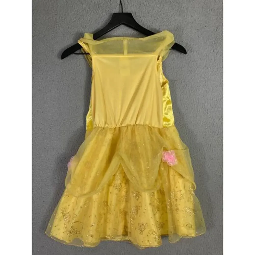 Disney Belle Princess Dress Costume Girls Size 10 Yellow‎ Party Dress